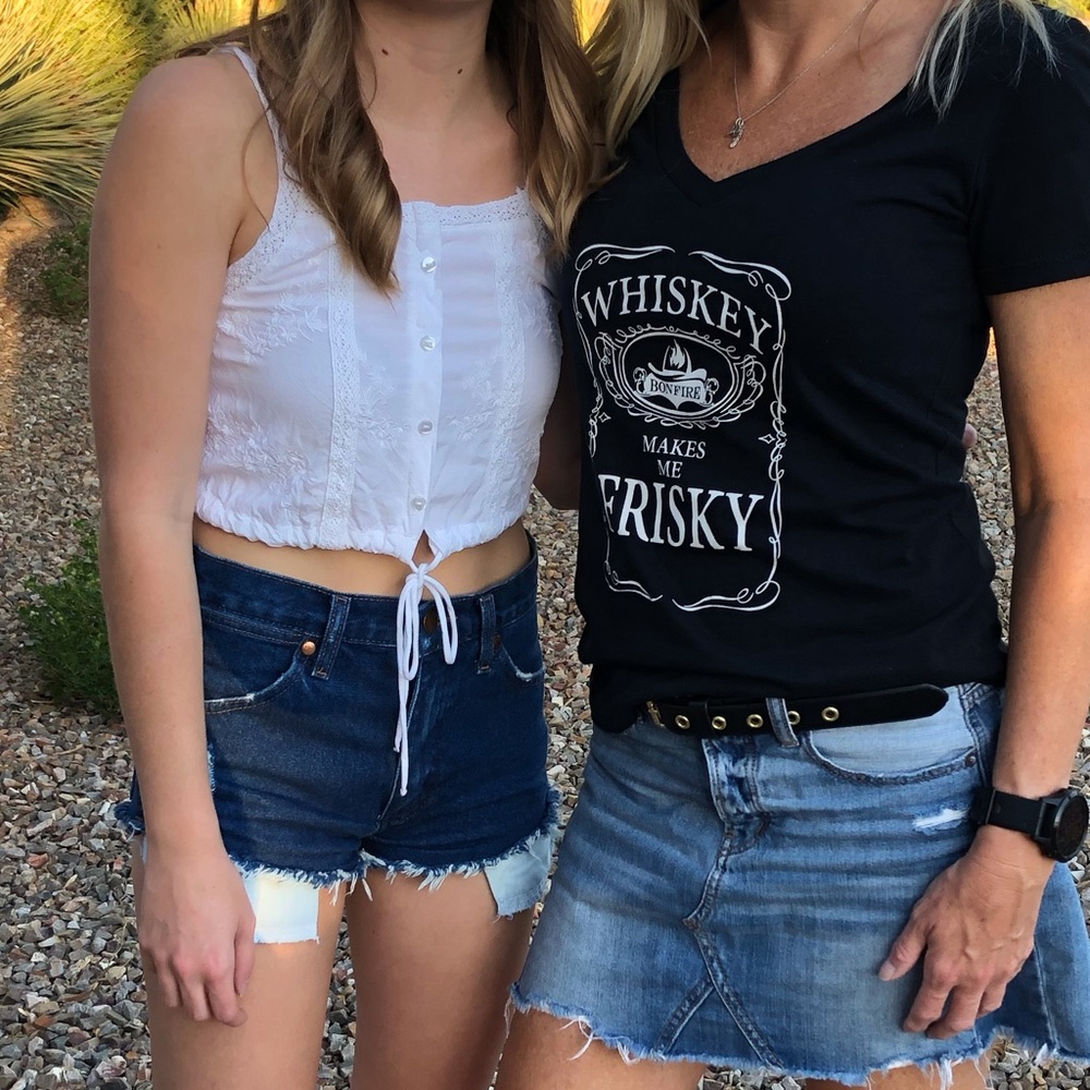 White Crop Top